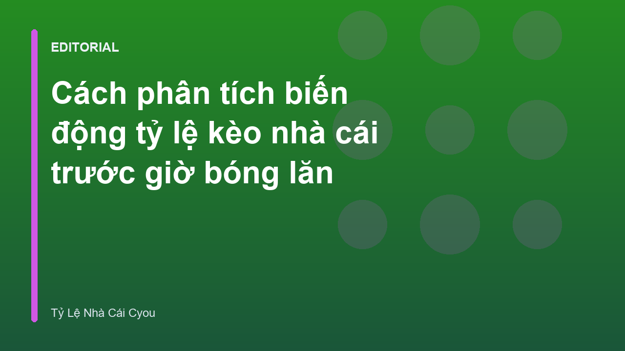 Biểu đồ minh họa biến động tỷ lệ kèo nhà cái